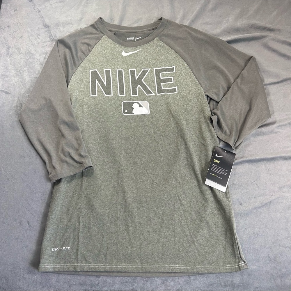 Nike Men's Dry with Dri-fit Anti-odor Baseball Shirt Size Small NWT